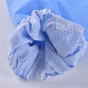 Les fabricants fournissent des blouses d'isolement stériles non tissées jetables pour médecins et infirmières, vêtements d'isolation pour blouses chirurgicales de stérilisation médicale