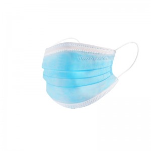 Non Woven Type IIR 3Ply Earloop Facemask Oanpast sjirurgysk disposabel medysk gesichtsmasker