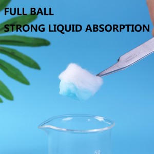 High Quality medical non-sterile Absorbent cotton ball for hospital Clinic