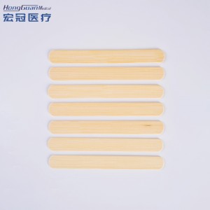 Üretici Toptan tek kullanımlık steril ahşap bambu dil bastırıcı
