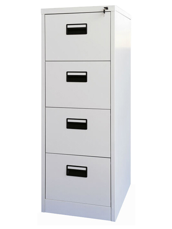 浅灰 四斗卡箱 4 drawers filing cabinet HG-003-A-4D (1)