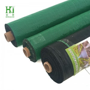 Babban aiki Saƙa da shingen ciyawa mat Fabric Fabric