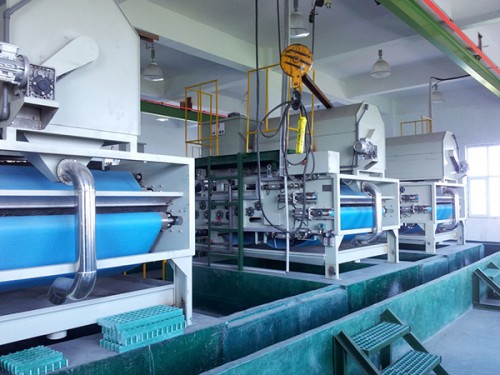 Belt Filter Press Combined Rotary Drum Thickener