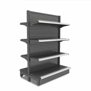 Pretty 4-Side black or white Metal Pegboard Shop display racks for vendors