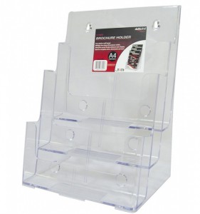 Comic Book Display Holders For Retail Store, Clear Acrylic Magazine Holder