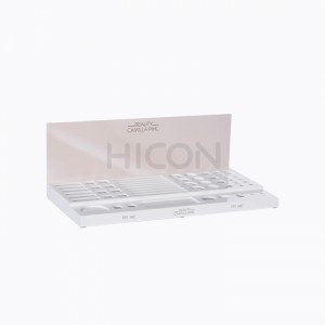 Cosmetics Store Acrylic Display 2-Step Cosmetic Display Stand Design Idea