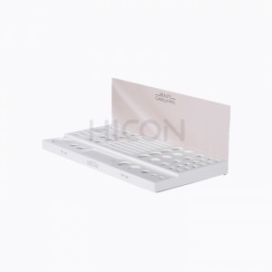 Cosmetics Store Acrylic Display 2-Step Cosmetic Display Stand Design Idea