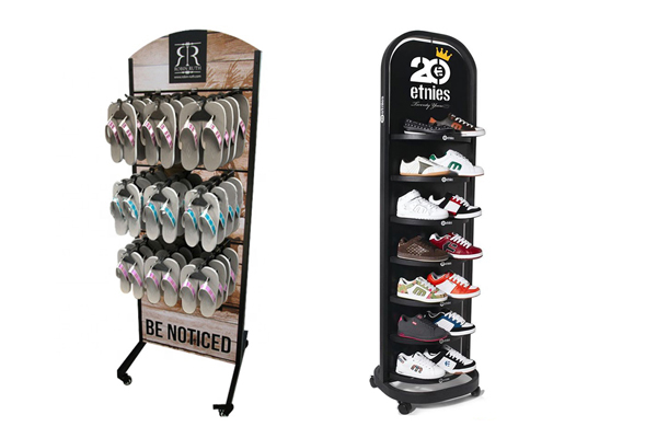 Footwear Retail Shop Customized POP Displays for Better Merchandising
