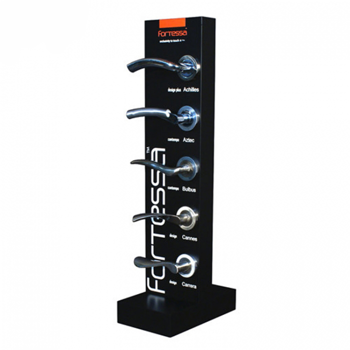 Hardware Retail Flooring POS Door Handle Lock Wood Display Stands (2)