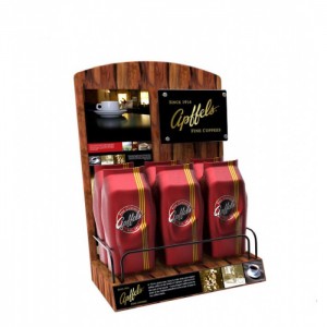 Lure Clients Coffee Bag Promotional Retail Shop Countertop Food Display