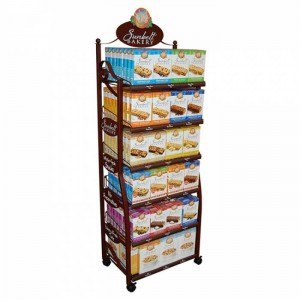 Make Your Brand Talking Food Store Chocolate Bar Display Stands For Sale