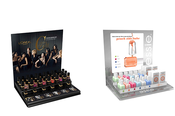 Cosmetic Retail Store Display Fixtures Create Fun Shopping Experience