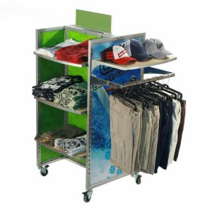 Stand Out Merchandising Boutique Retail Floor Clothing Display Racks