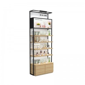 Beauty Cosmetic Retail Salon Soap Fragrance Nail Polish Display Shelf