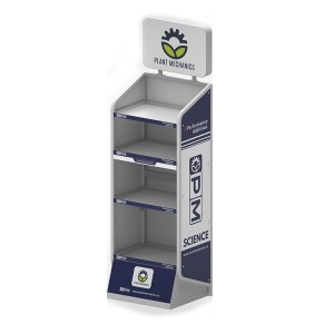 Plant Mechanic Product Display Unit Metal 4-tier Plant Product Display Stands