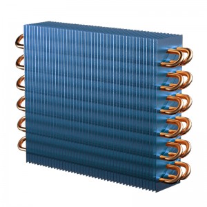 China Factories Heat Pump Components Finned Tube Heat Exchanger