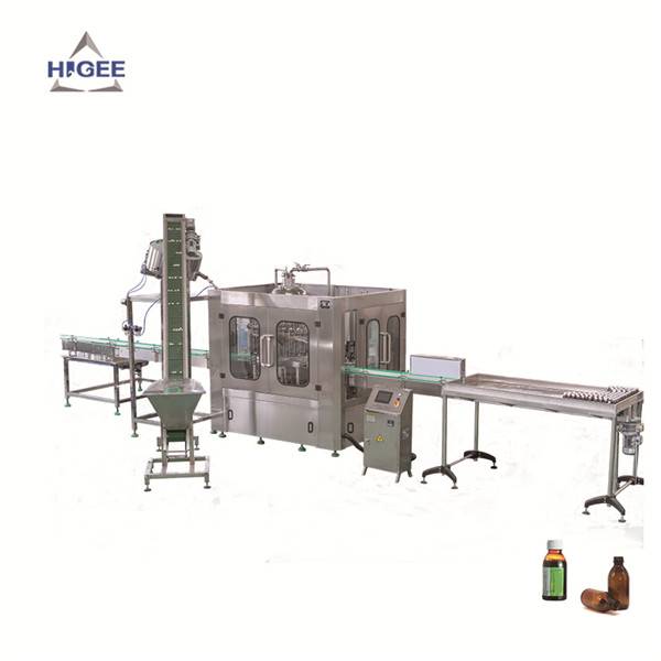 High Capacity Syrup Filling Machine Line