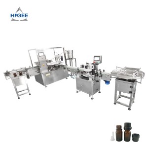 2021 High quality Auto Filling Machine - Essential oil filling machine line – Higee