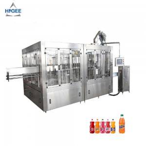 Wholesale Price China Liquid Filling Machine Price – Carbonated soft drink filling machine line – Higee