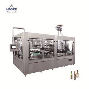 Wholesale Price China Bottle Filling Machine Price - Glass Bottle Beer Filling Machine – Higee