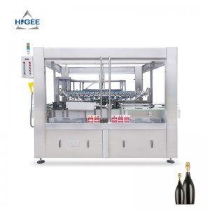 2021 China New Design Bottle Filling Machine - Automatic Champagne Washing Filling Machine – Higee