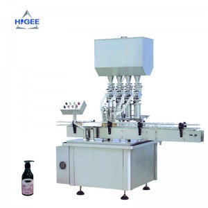 Chinese wholesale Perfume Filling Machine - 4 Heads Cream Filling Machine – Higee