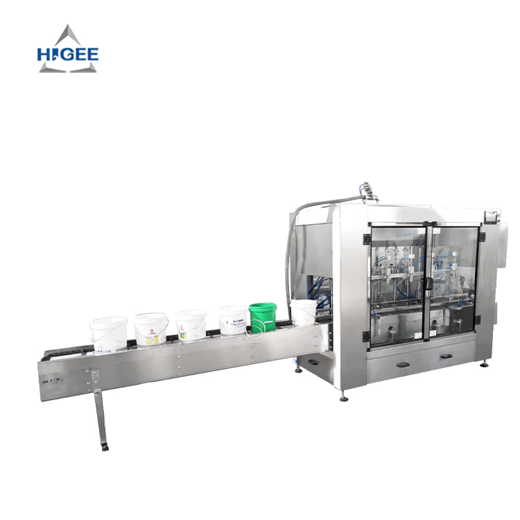 China wholesale Filling Machine Manufacturer - Detergent Liquid Weighing Filling Line – Higee