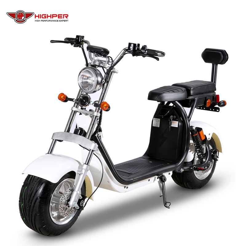 48v 1600w Fat Tire Electric Scooter Two Wheel Scooter Adult Scooter Electrics