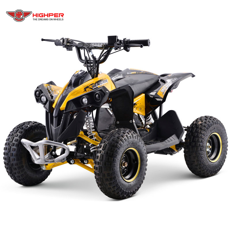 Hot New Products Electric Utility Atv For Adults - 1200W 48V Brushless Motor Off Road Shaft Drive 4 Wheeler Electric ATV Quad Bike – Highper