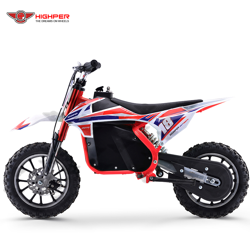 500W /800W 36V kids mini electric dirt bike with lead-acid battery moto bike for teenager Featured Image