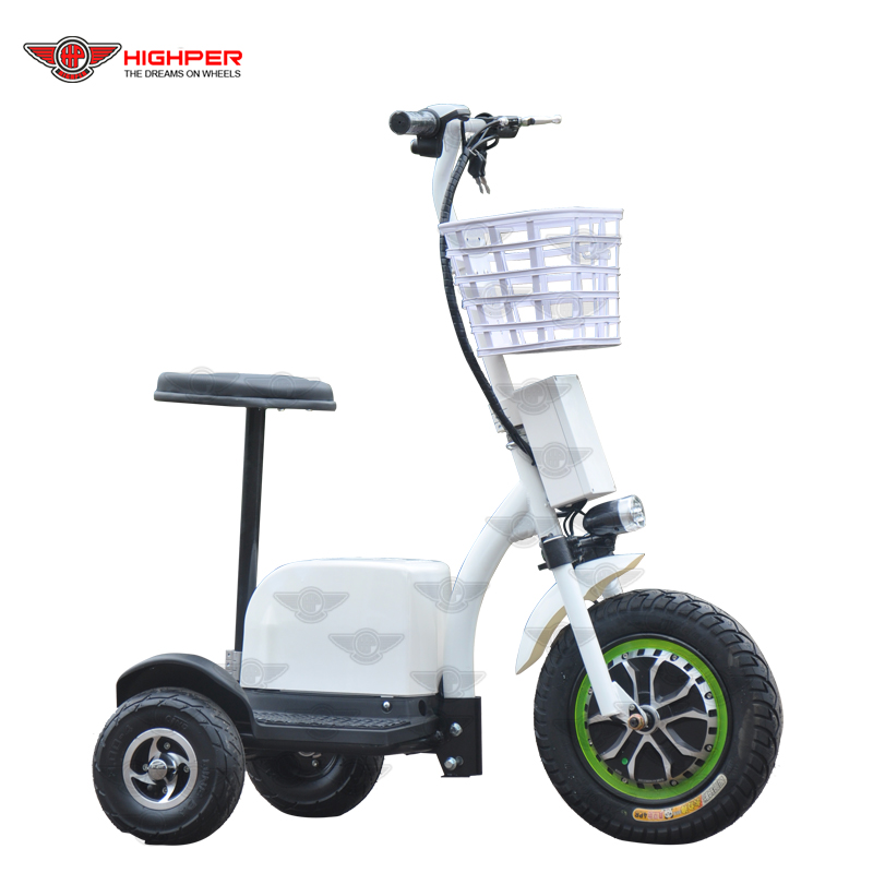 500W48V Electric 3 Wheel Scooter