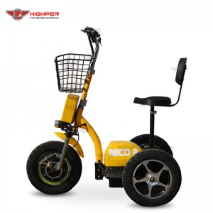 500w48v Electric 3 Wheel Scooter