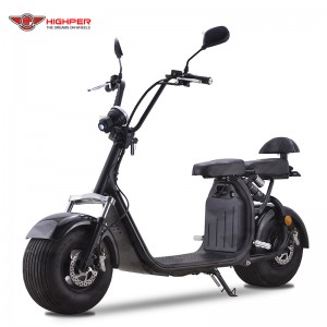 Yetişkinler için Sıcak Satış Cicycoco Scoter Elektrikli Scooter Motosiklet 1000w/2000w Citycoco Ürünü