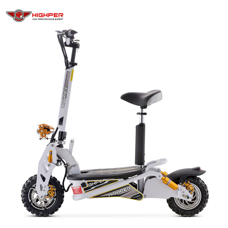 PriceList for Ride Scooters - 2022 new arrival electric scooter with LCD speedometer with chair for adults – Highper