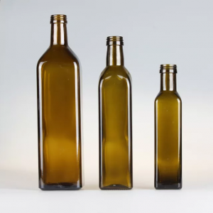 Wholesale 250ml 500ml 750ml 1000ml Marasca Olive Oil Glass Bottle