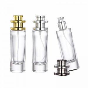 Hot Sale Refillable Empty Glass Perfume Bottle with Spray