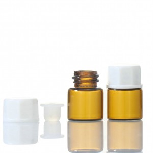 1ml 2ml 3ml 5ml Mini Sample Amber Glass Vial