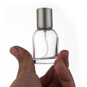 30ML 50Ml 100Ml Free Sample Luxury Clear refill Empty Glass Perfume Pump Sprayer Bottle