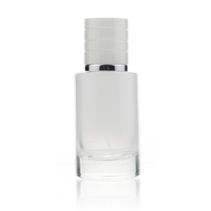 wholesale china luxury cylinder empty perfume glass bottle 30ml 50ml 100ml