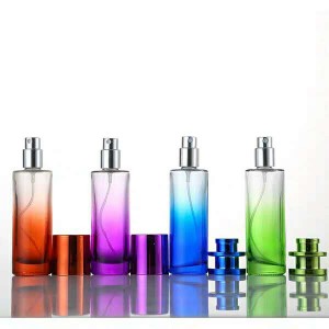 Hot Sale Refillable Empty Glass Perfume Bottle with Spray