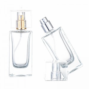 High Quality Luxury Design 30ml 50ml Glass Empty Refillable Beautiful Spray Perfume Bottle
