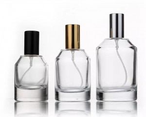 Empty Cylinder Shape 30ml 50ml 100ml Glass Spray Bottles for Perfumes