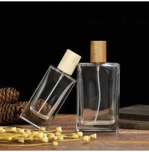 Customized 30ml 50ml 100ml Square Glass Perfume Bottle Perfume
