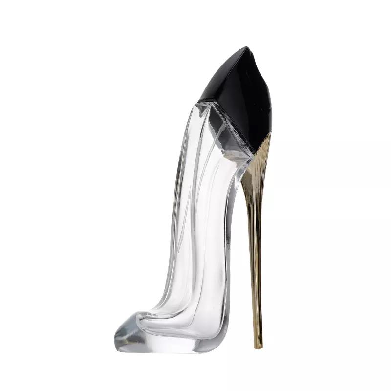 30ml 80ml unique design high-heeled shoes shape perfume bottle with mist sprayer Featured Image