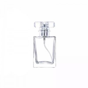 20 ml 30 ml 50 ml 100 ml square empty glass perfume bottle with spray pump