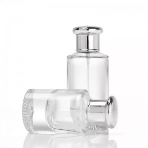 High End 25ml 55ml Custom Round Thick Bottom Perfume Spray Bottles