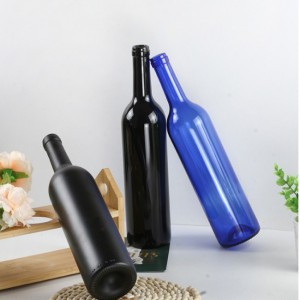 750ml Black Color Glass Red Wine Bottles wholesale