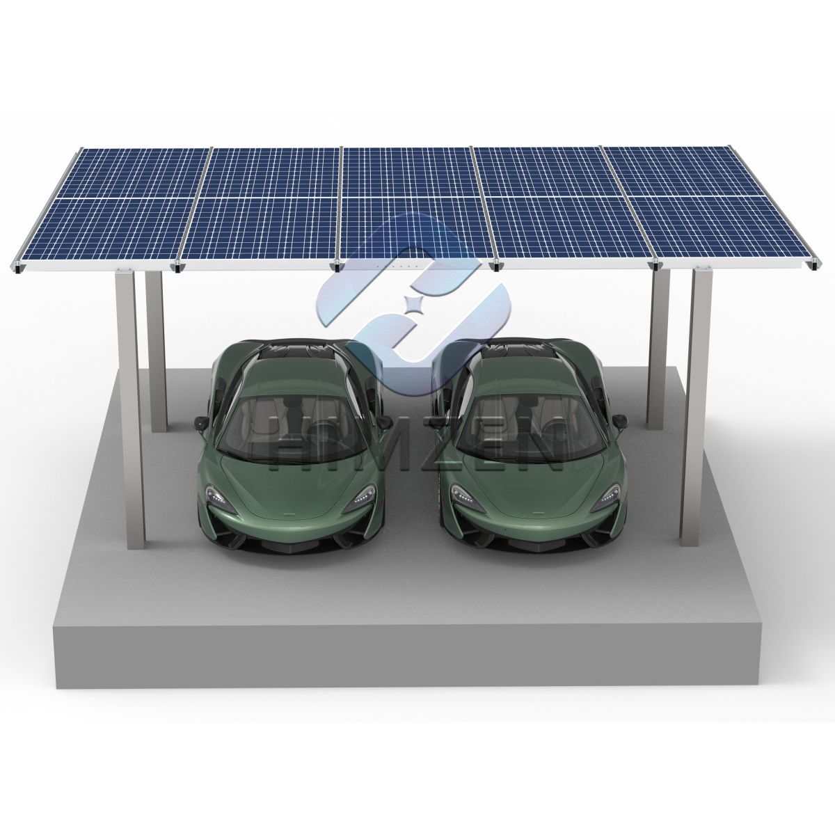 1-Solar-Carport-Double-Column