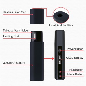 HiTaste P6 HNB compatible with IQOS, LIL stick