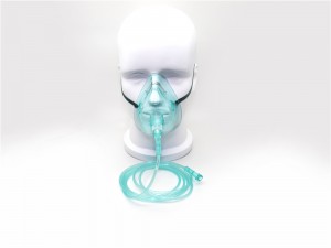 Medical Pediatric Adult Medium Concentration Oxygen Mask Oxygen Therapy